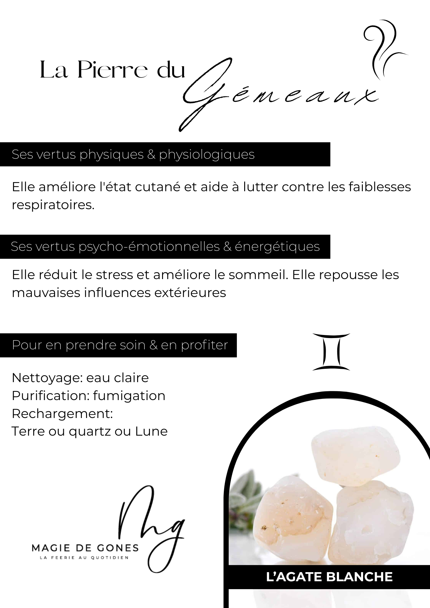 Bougie ASTRO Gémeaux