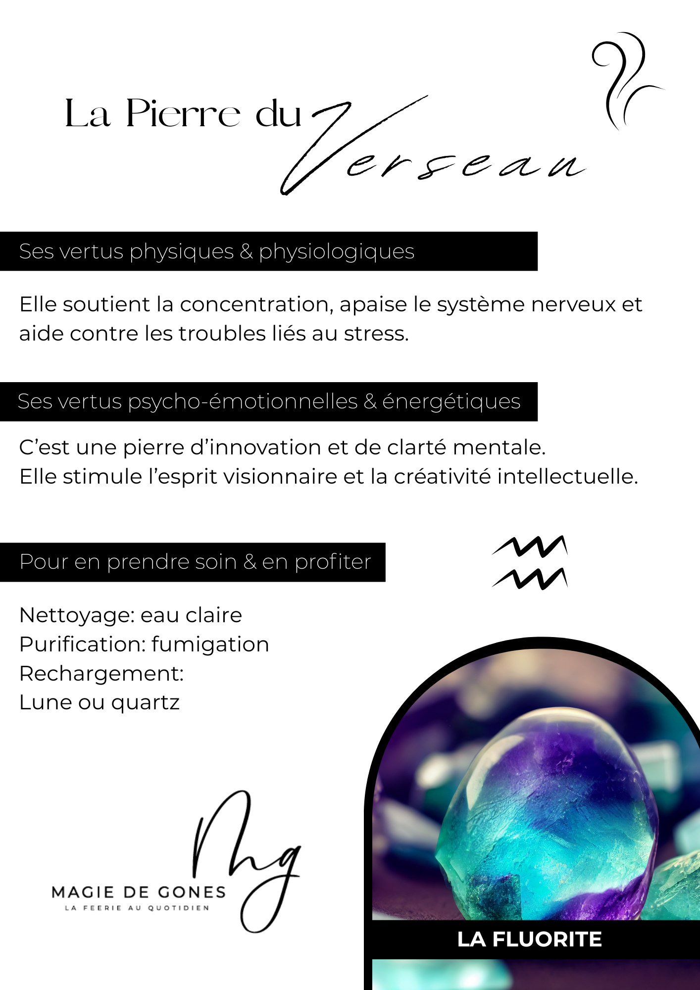 Bougie ASTRO Verseau